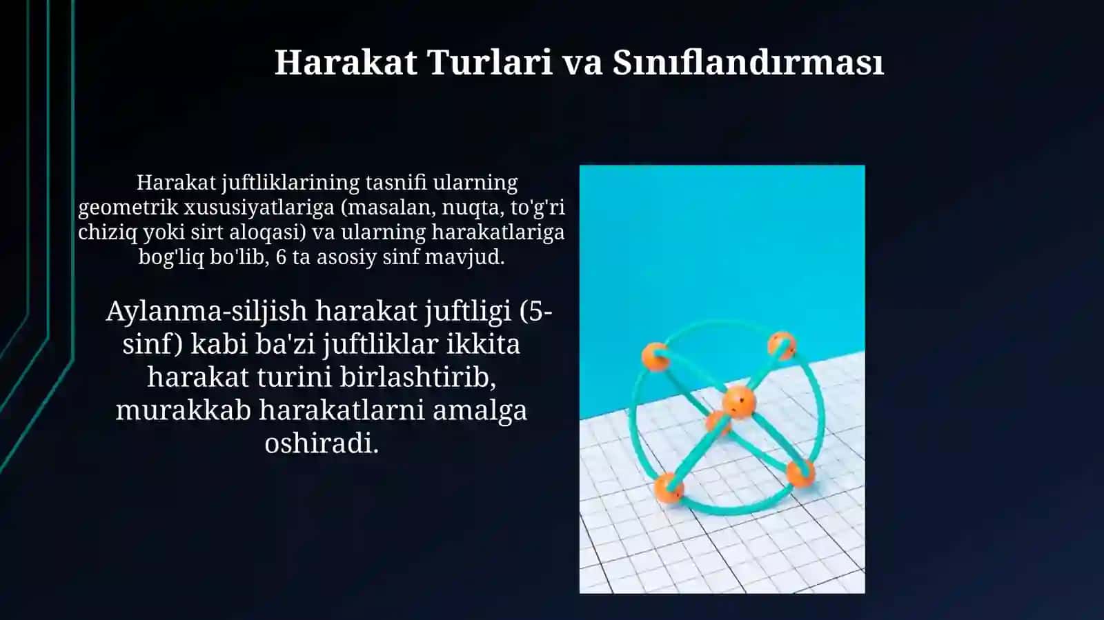 Kinematik juftlar nazariyasi 4