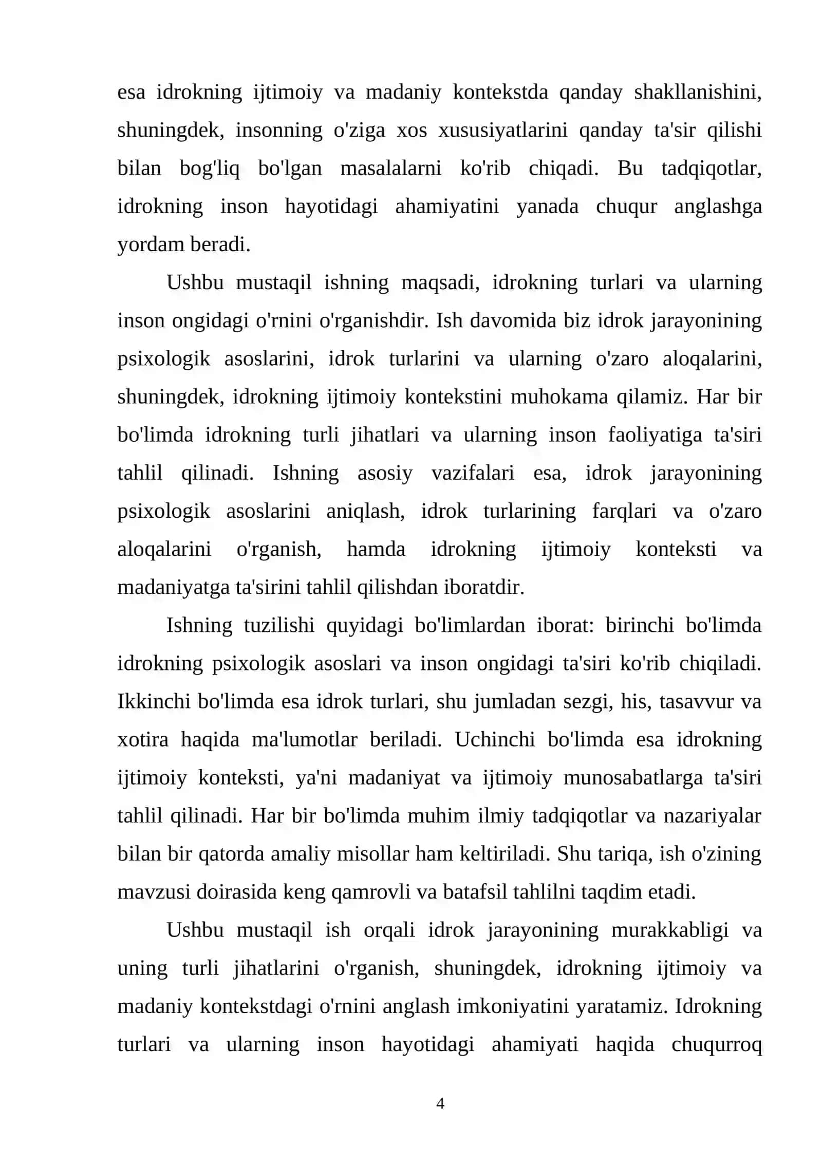 IDROKNING TURLARI 4