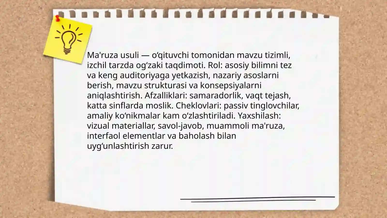 Ta'limning tashkiliy shakllari va metodlari 4