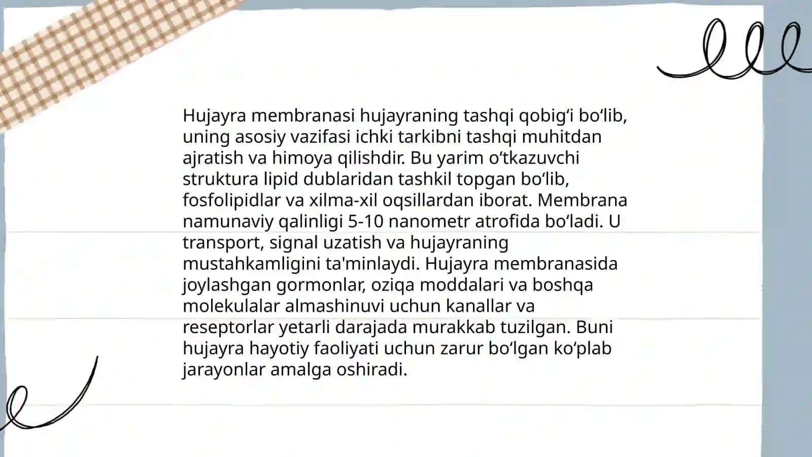Hujayra - tiriklikning asosi 4