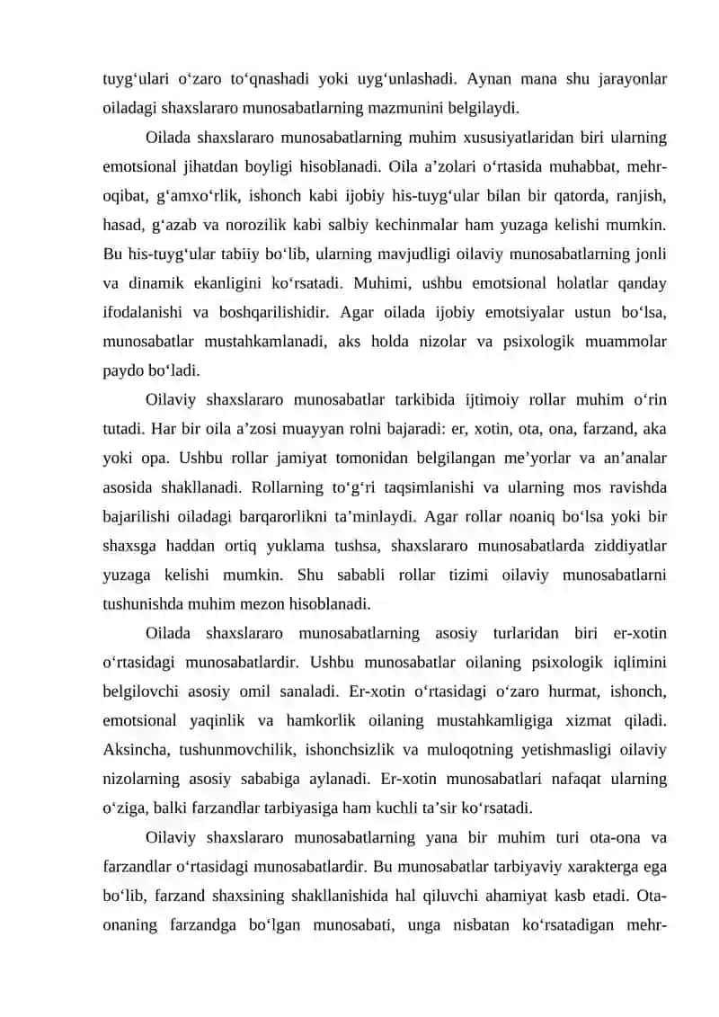 OILADA SHAXSLARARO MUNOSABATLAR DIAGNOSTIKASI 4