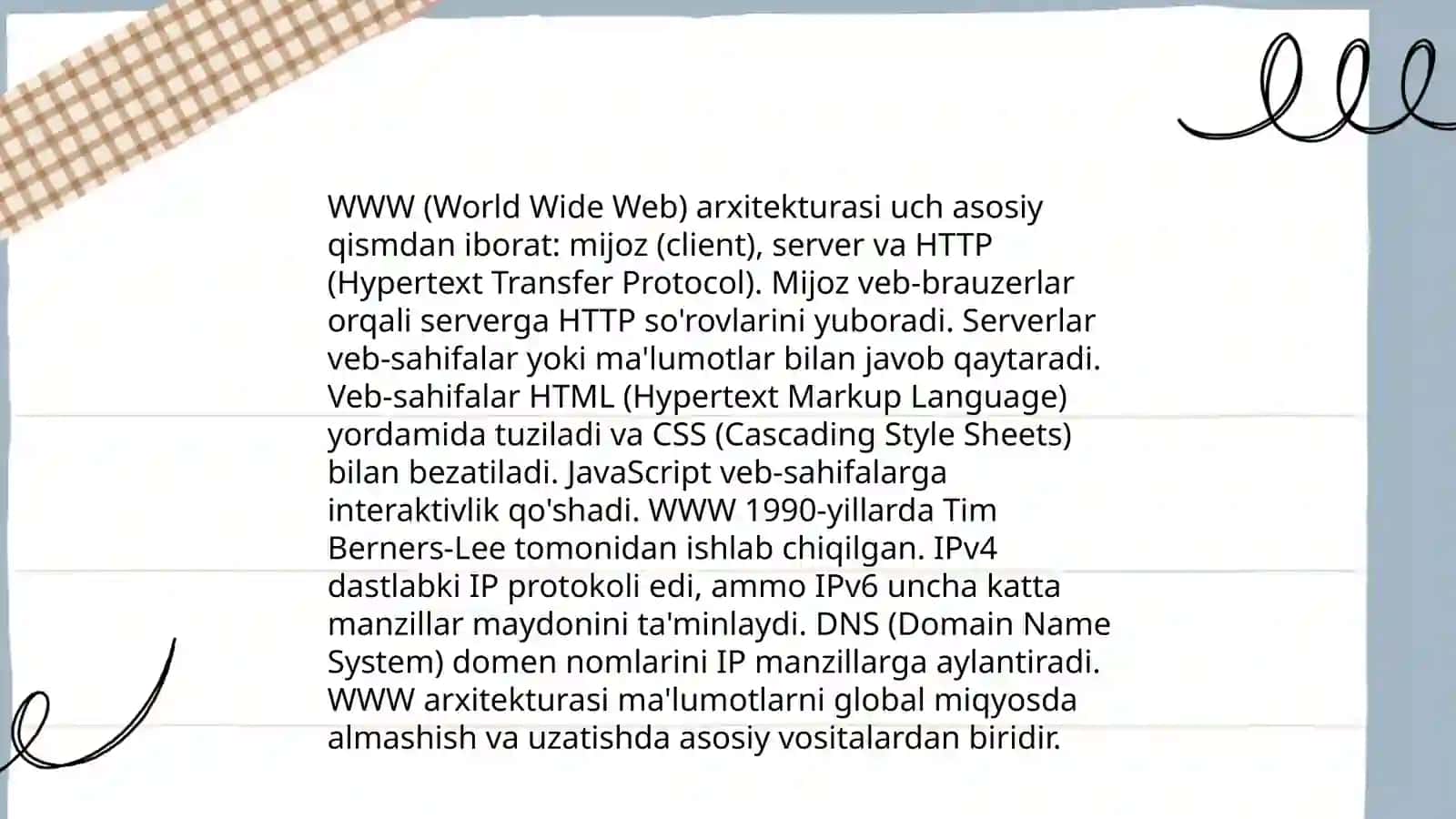 WWW haqida 4