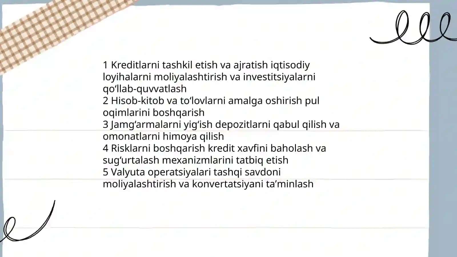 Kredit tizimi va banklar 4