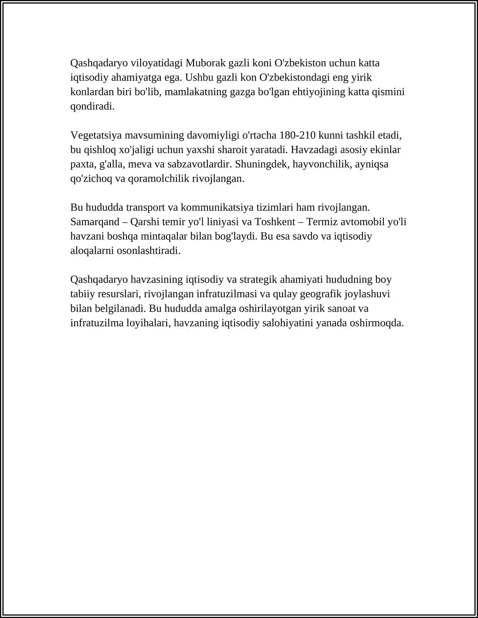 QASHQADARYO HAVZASI GIDROGRAFIYASI 4