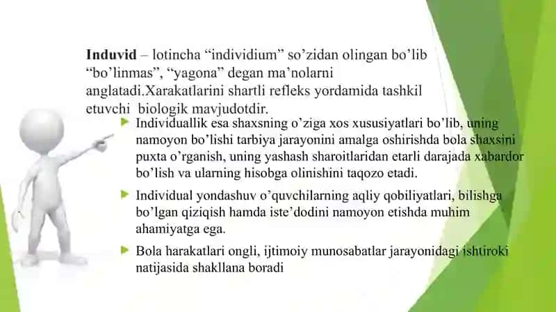 Shaxsning rivojlanishi, tarbiyasi va ijtimoiylashuvi 4
