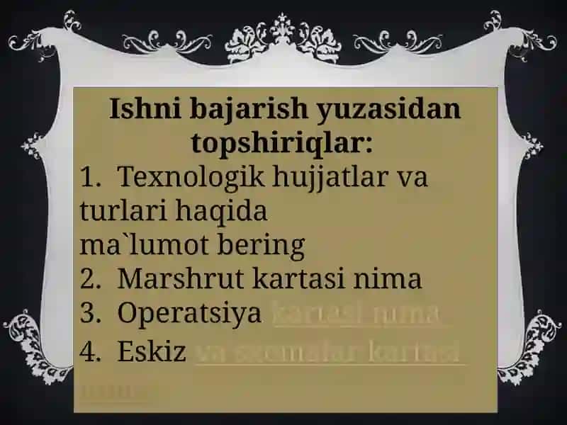 Omonova E’zozaning texnalogiya ta’lim metodikasi 4