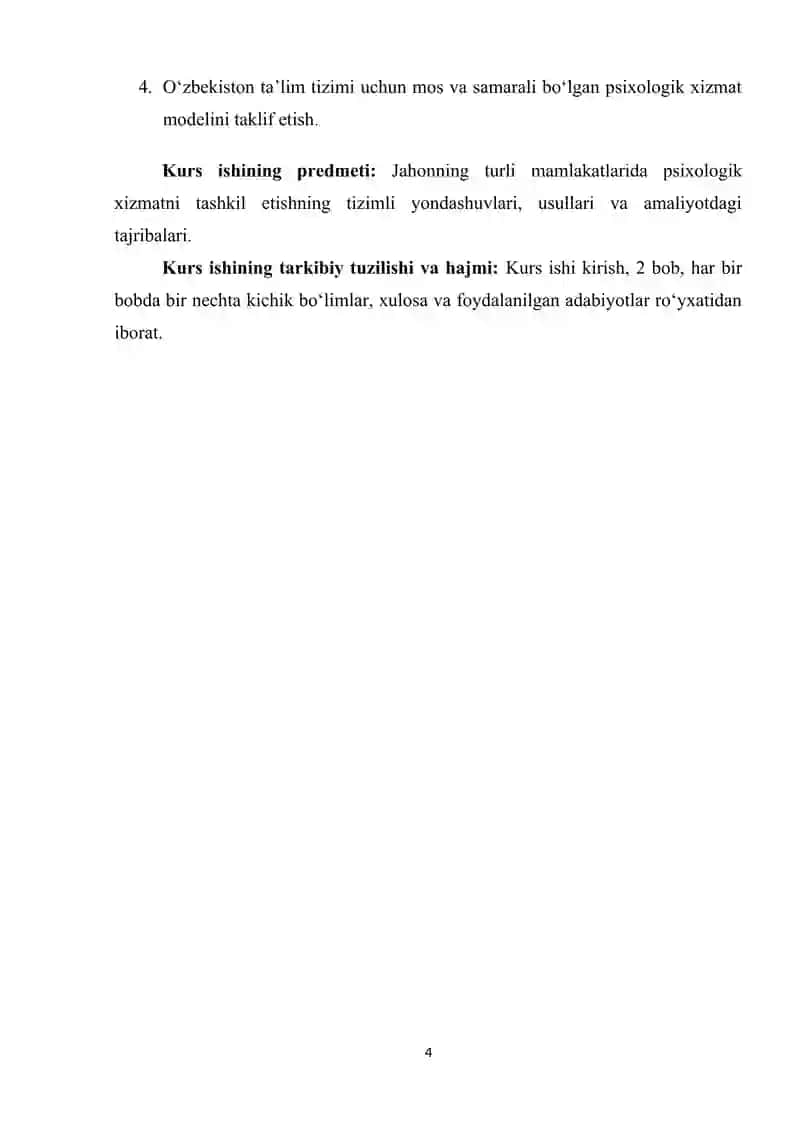 Jahonda psixologik xizmatni tashkil etish 4