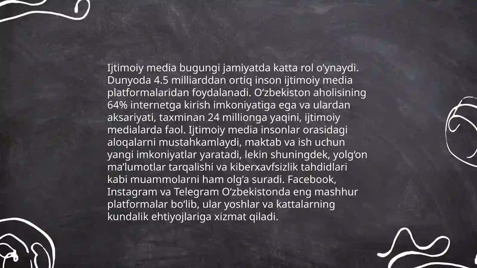 Ijtimoiy mediani baholash 4