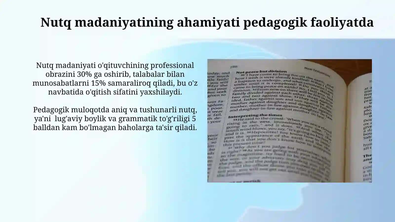 Kasbiy nutq odobi sohaga oid pedagogik nutqning ôziga xosligi 4