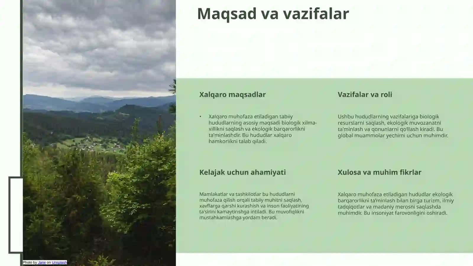 Xalqaro muhofaza etiladigan tabiiy hududlar 4