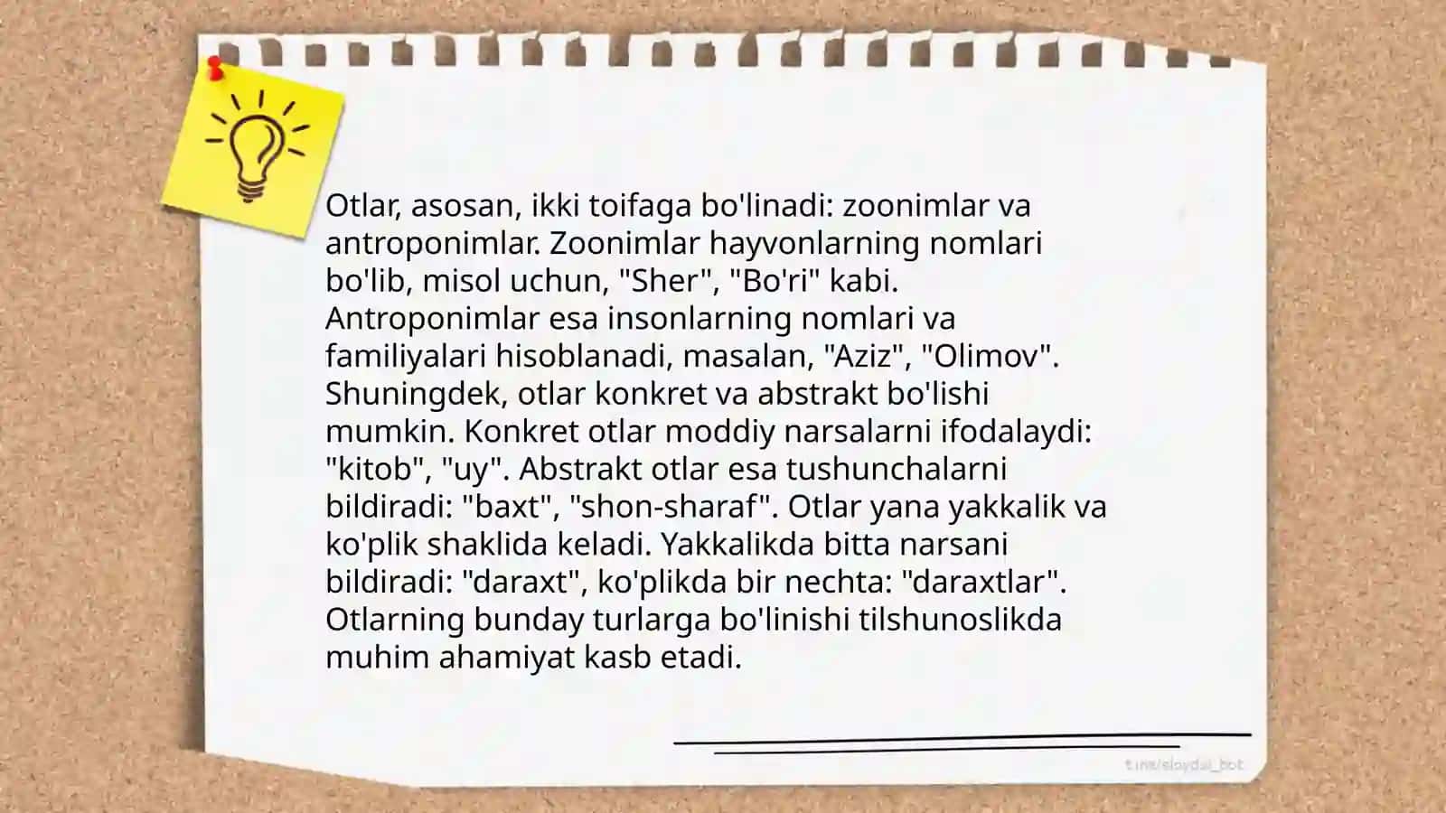 Tillarning morfologik tasnifi 4