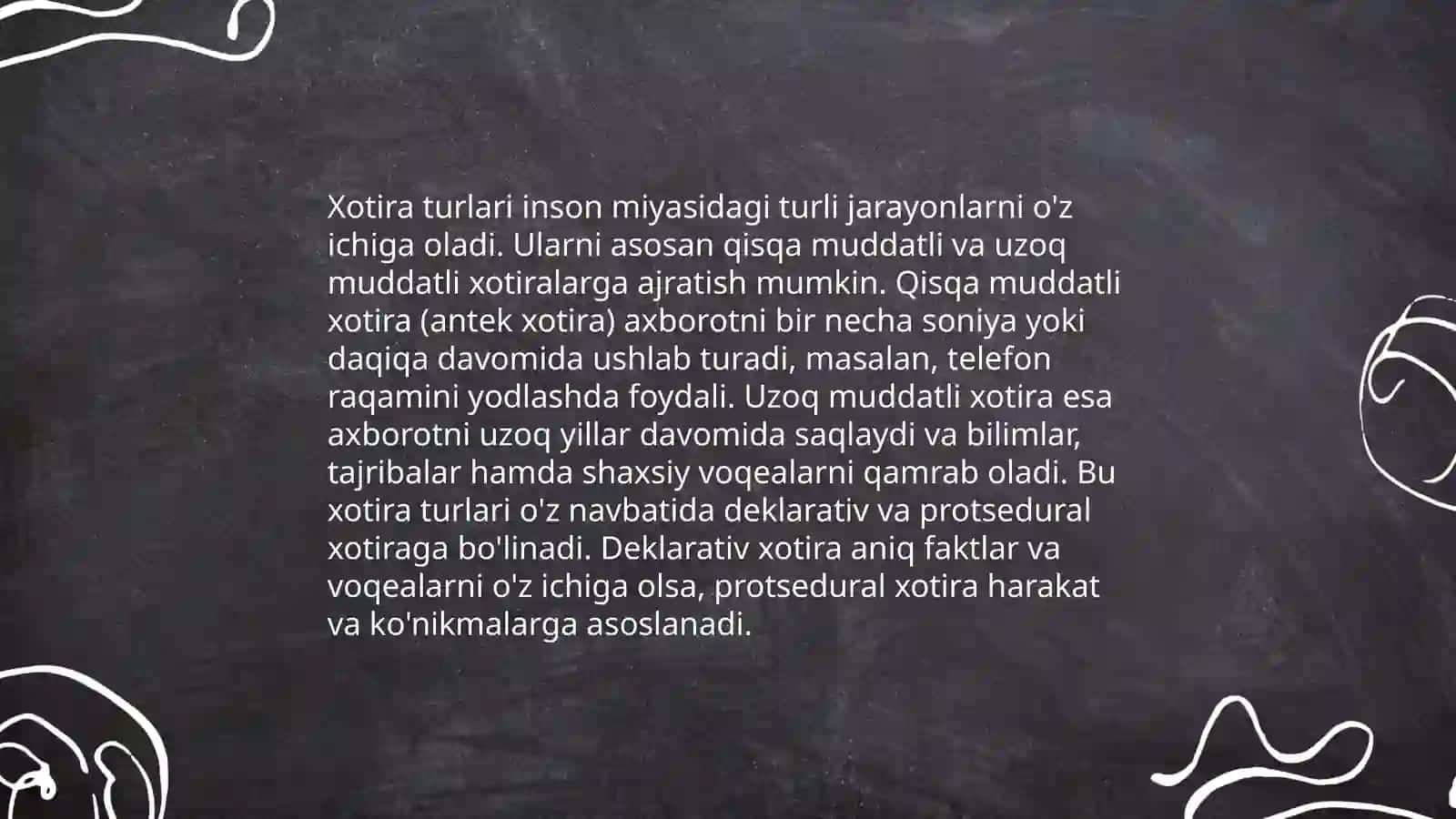 Xotira psixologoya 4
