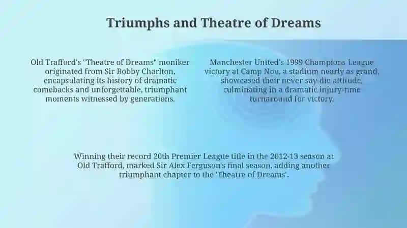 Presentation about Manchester United Football Club 4
