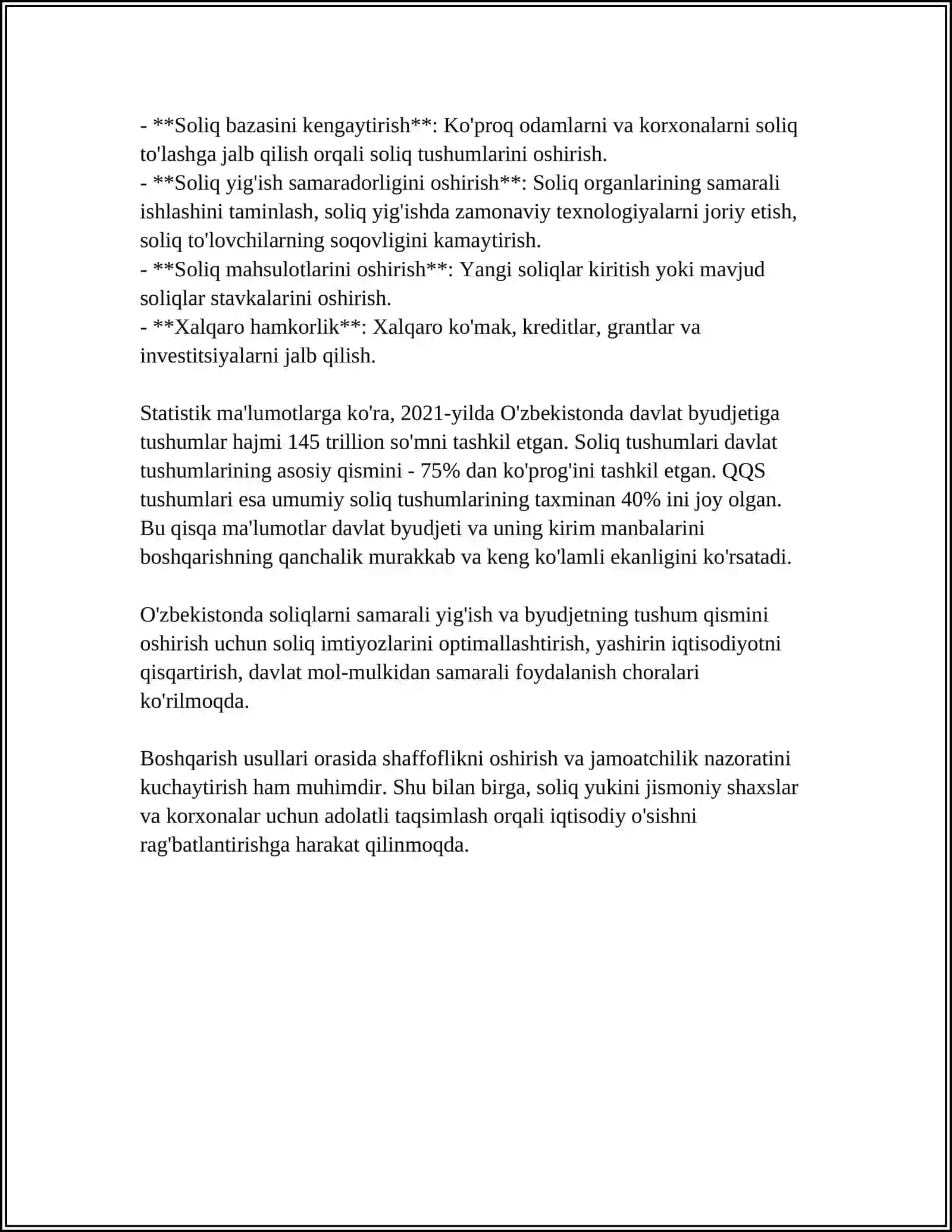 BYUDJET- SOLIQ SIYOSATI 4