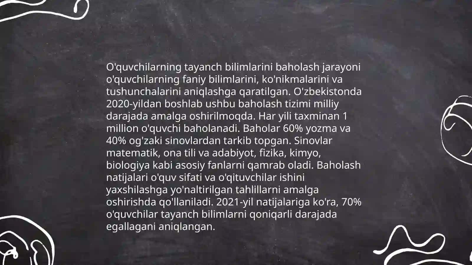 Bilim ko'nikmalarini aniqlash usullari 4