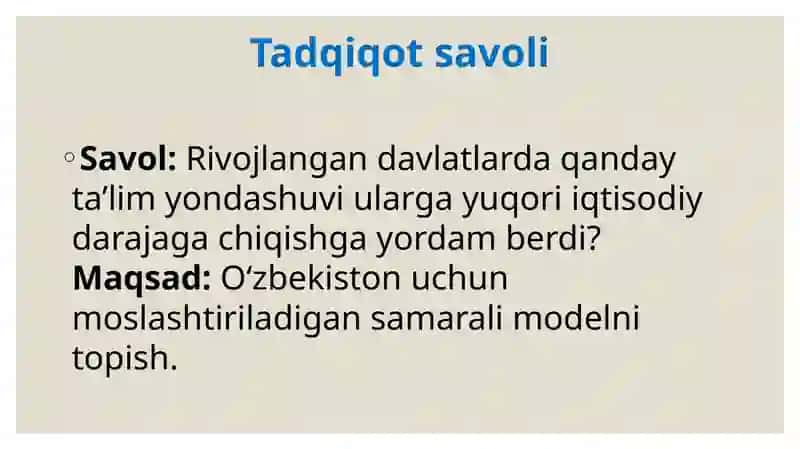 Iqtisodiy rivojlangan davlatlarda ta’lim tizimi 4
