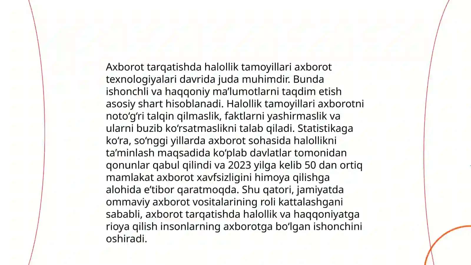 Media muhitda axloqiy tamoyillar 4