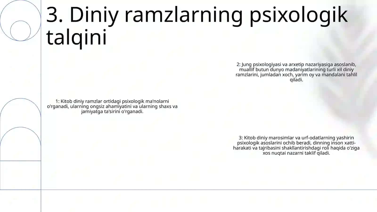 Diniy Ramzlarning Zamonaviy Talqinlari 4