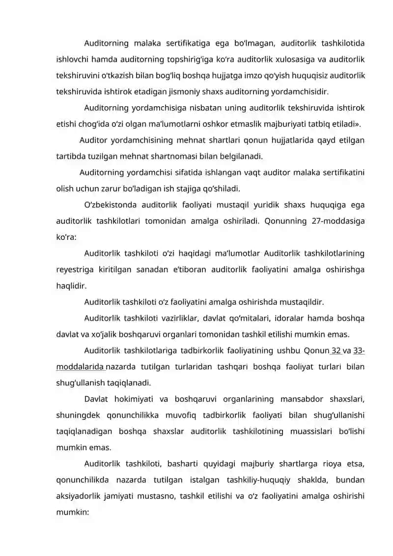 Auditga umumiy tavsif 4