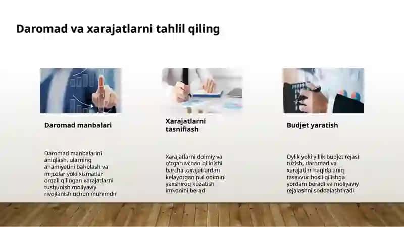 Byudjet jarayoni. 4