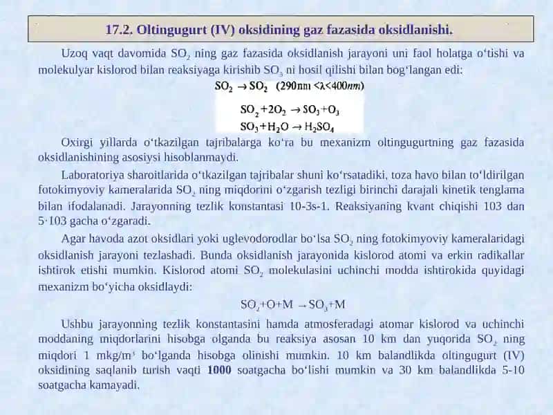 Oltingugurtning noorganik birikmalari 4