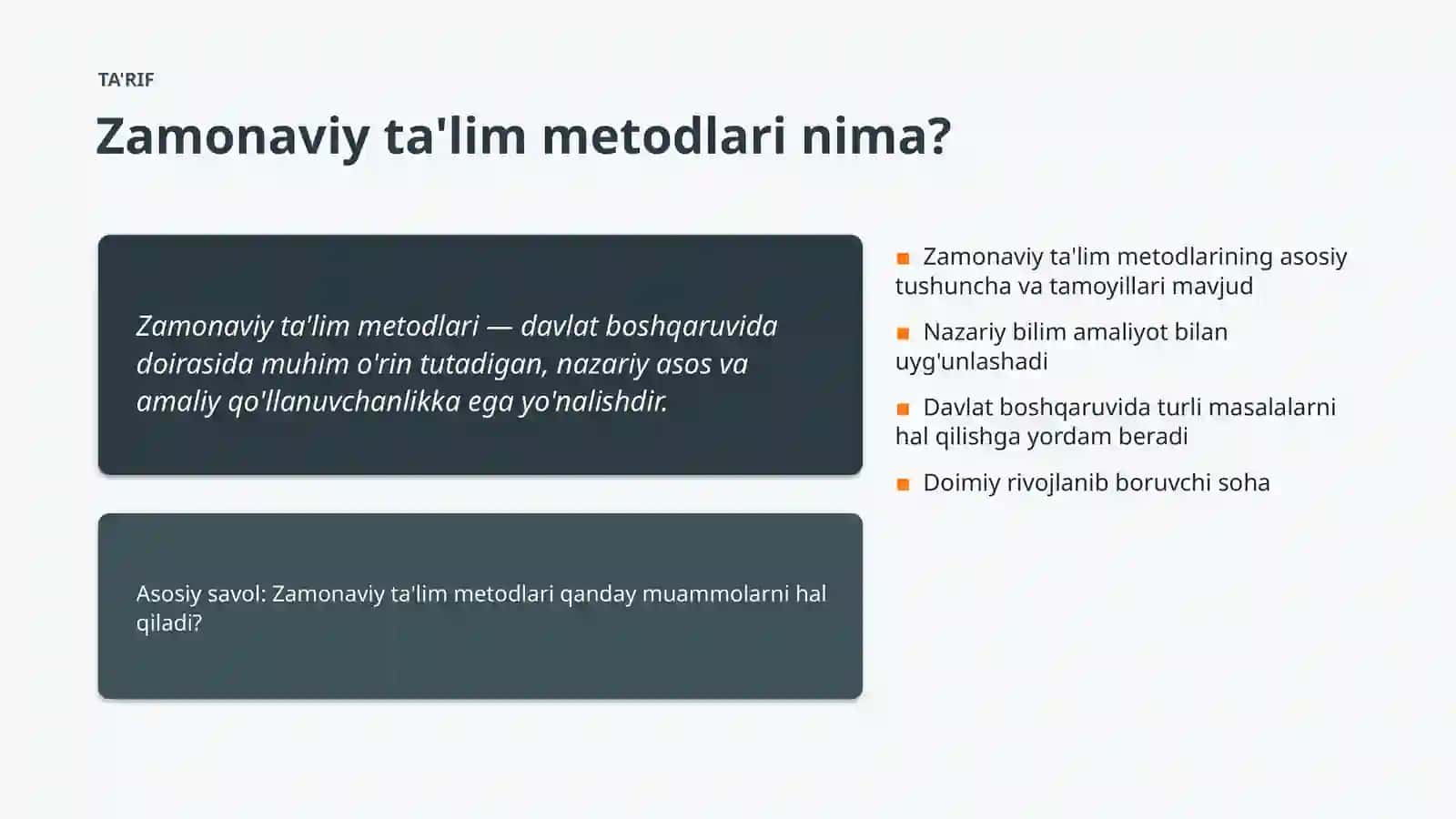 Zamonaviy ta'lim metodlari 4