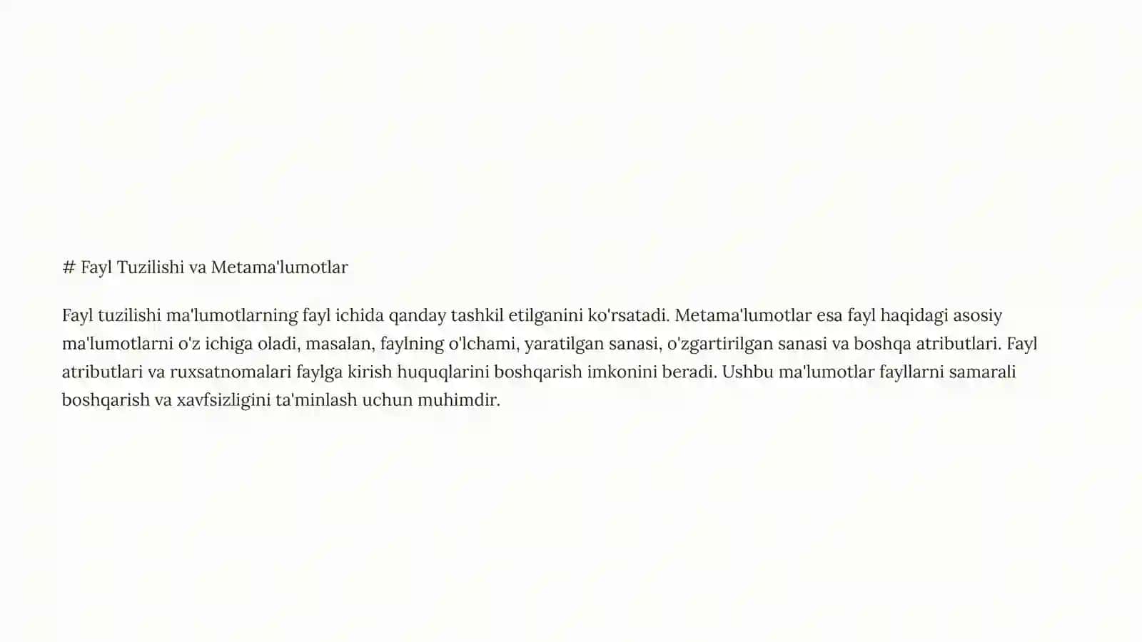 Fayl Tizimlarining Tarixi 4