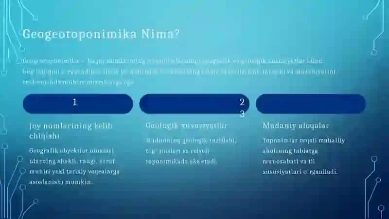 USTYURT GEOGEOTOPONIMIK RAYONI;QUYI AMUDARYO GEOGEOTOPONIMIK RAYONI. 4