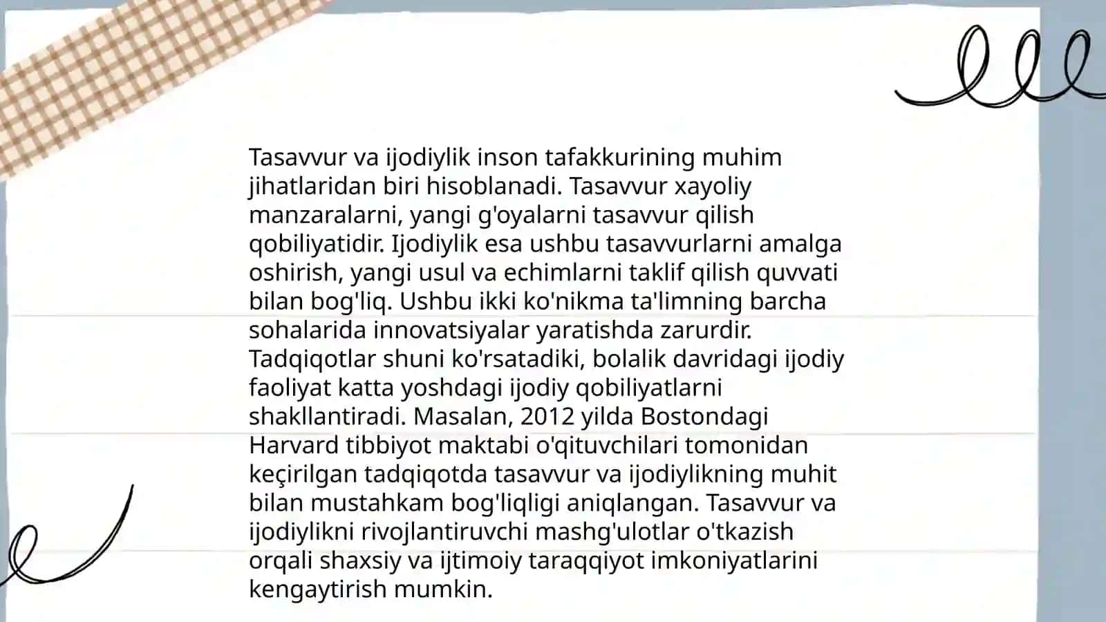 Tasavvur haqida tushuncha 4