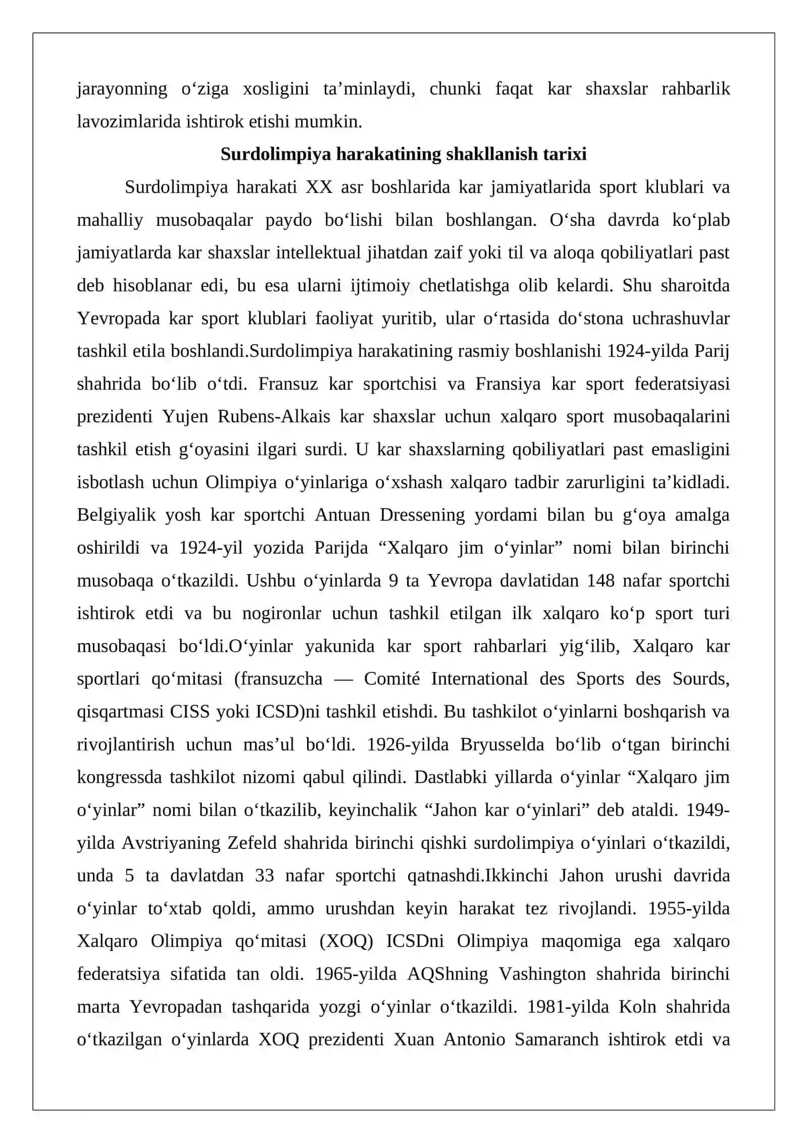Surdolimpiya o‘yinlari 4