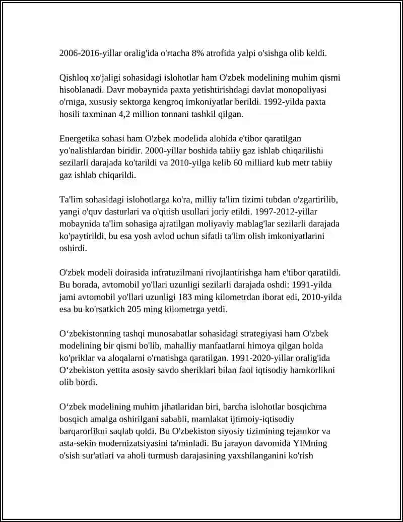O'zbek modelining konseptual asosi 4