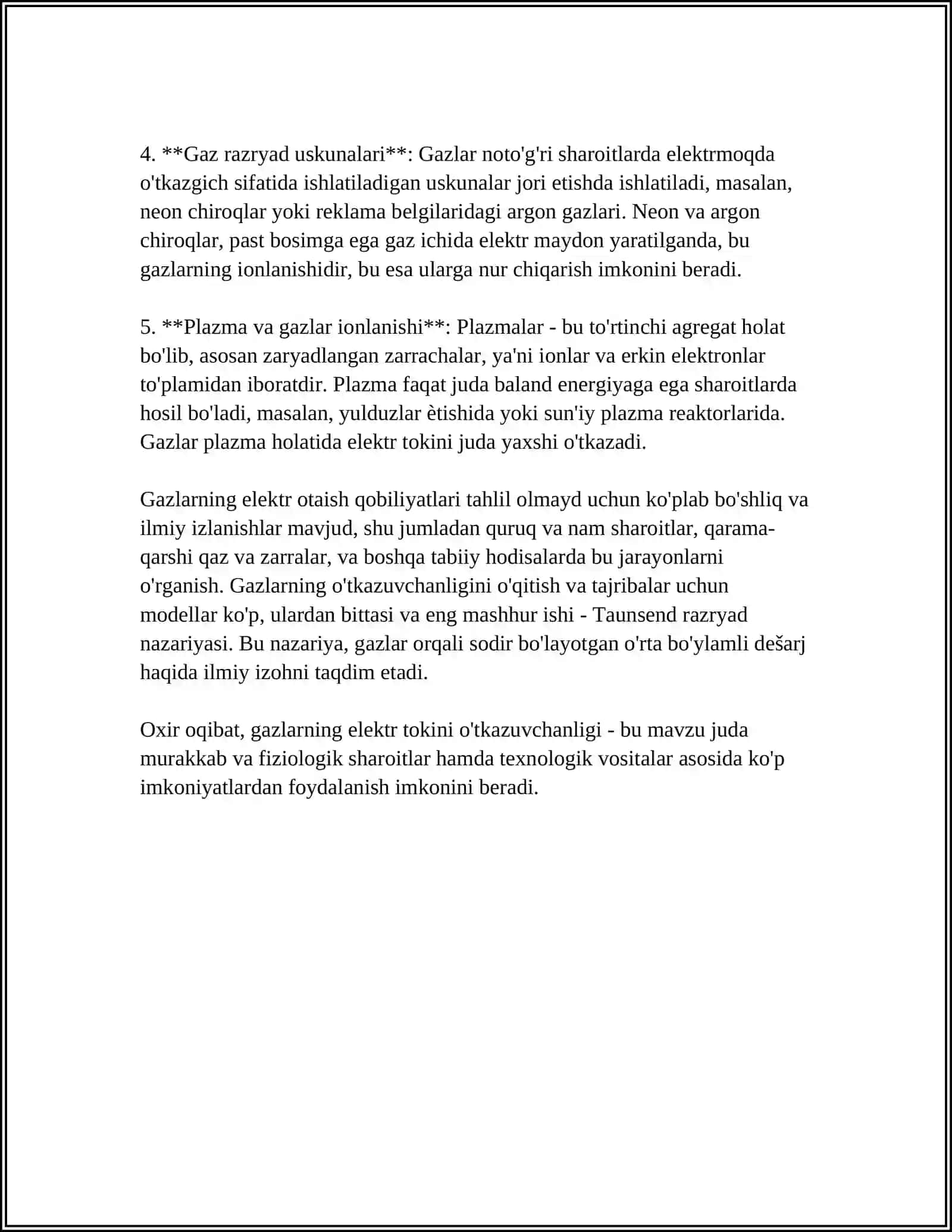 MUSTAQIL ISH: GAZLARDA ELEKTR TOKI 4