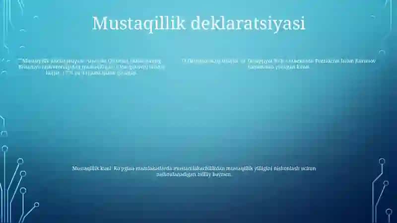O‘Zbekistonning Istiqlol Va Taraqqiyot Yo‘Li 4