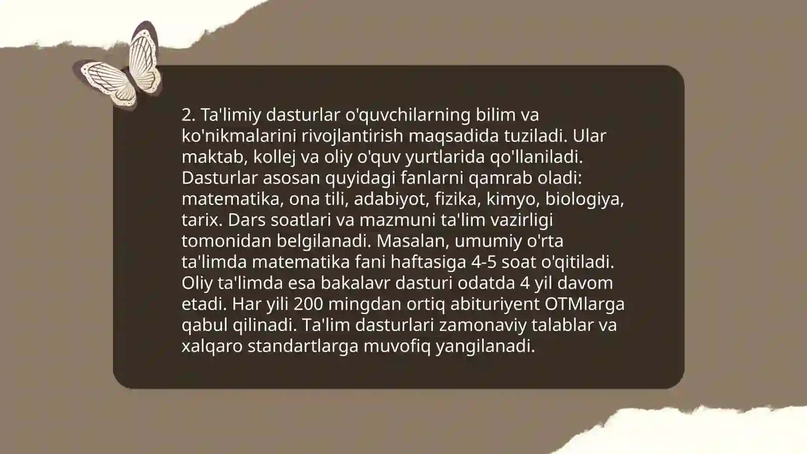 O‘yin faoliyatlari 4