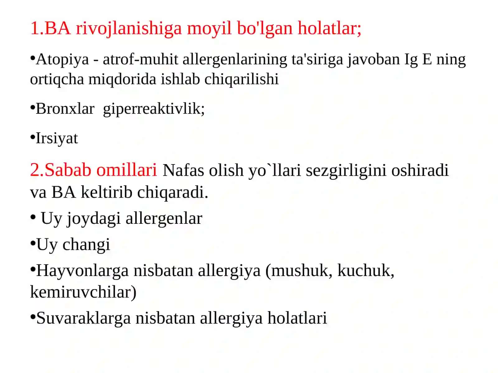 Bolalarda bronxial astmaning kechishi 4