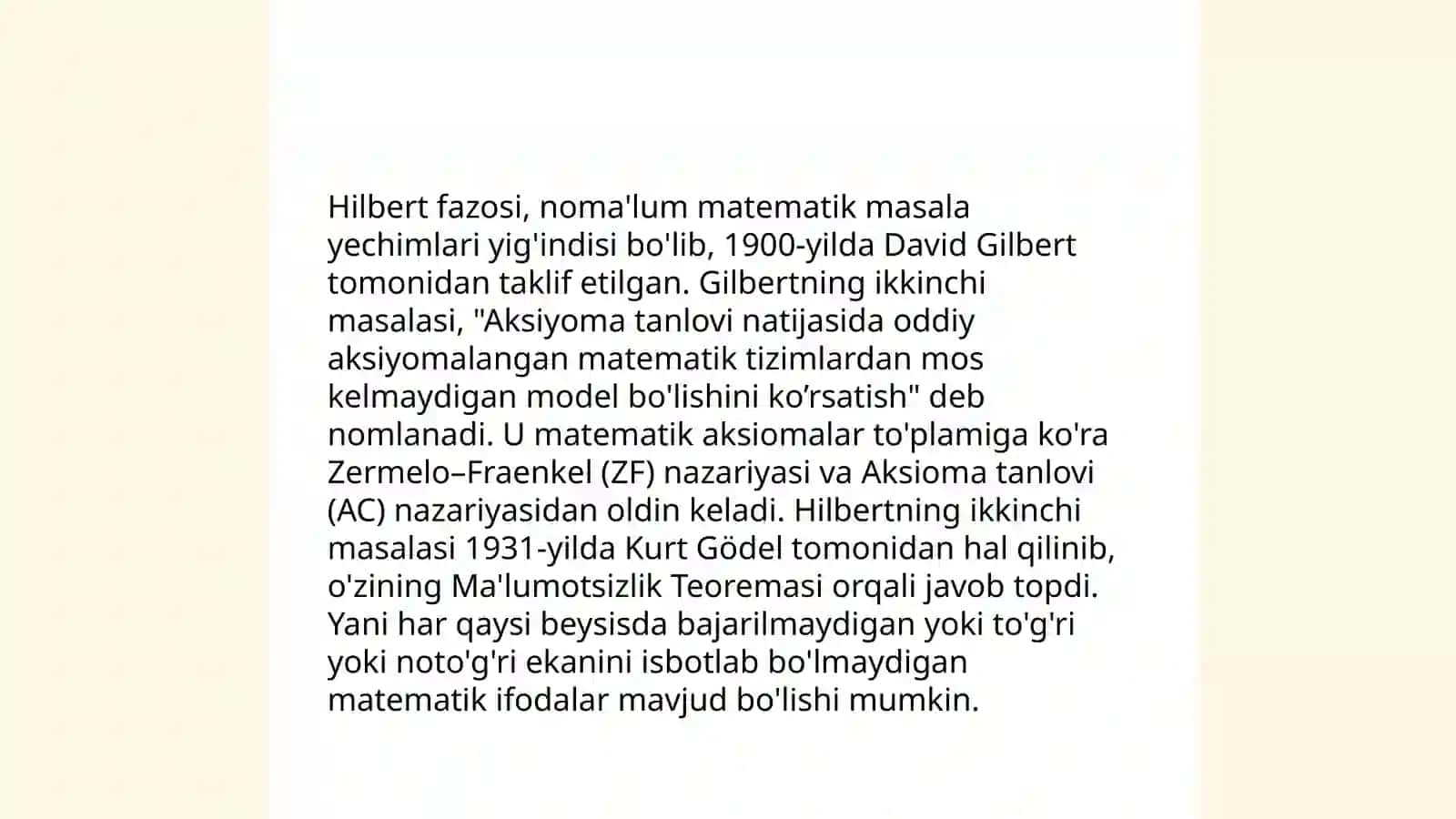 Kvant mexanikaning matematik apparati 4