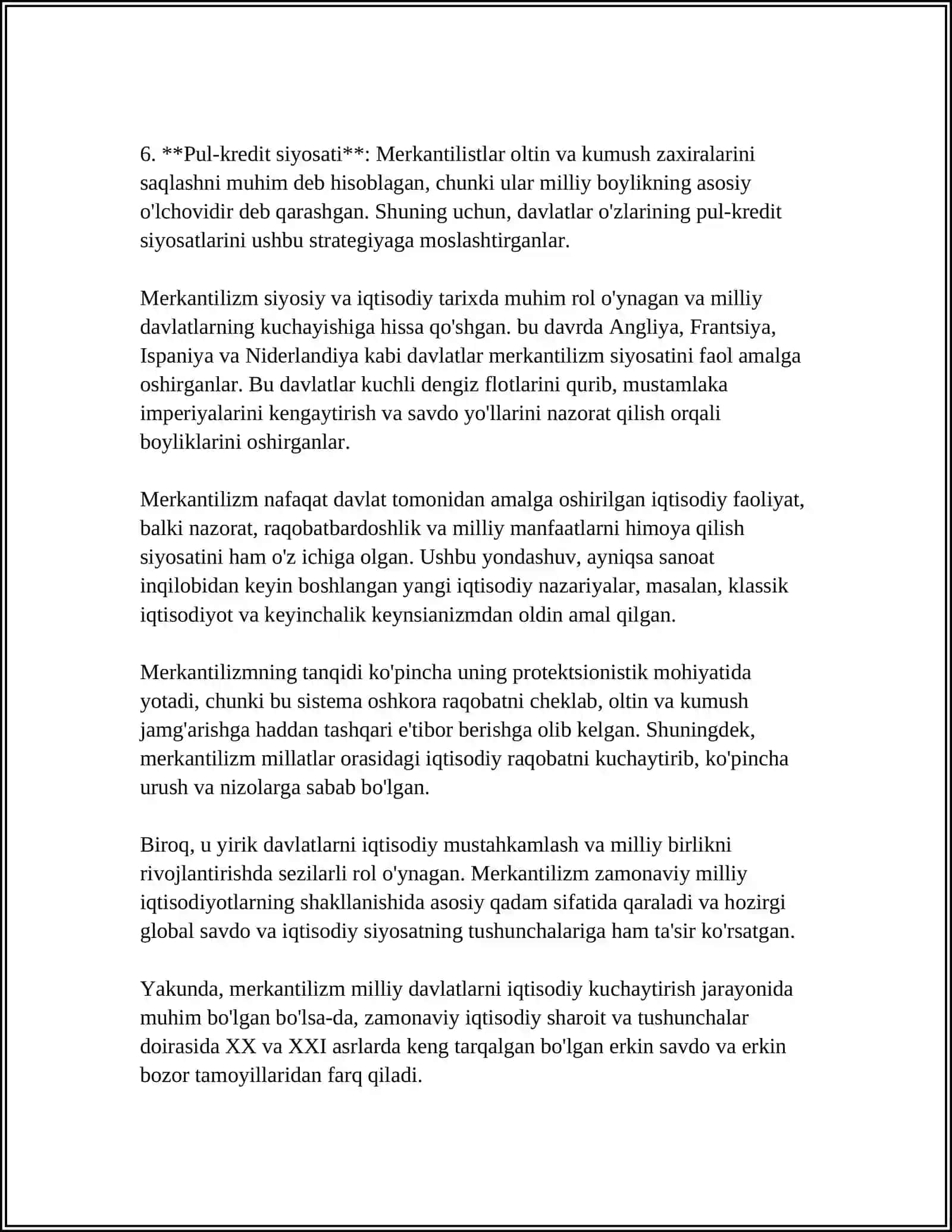 MERKANTILIZM 4
