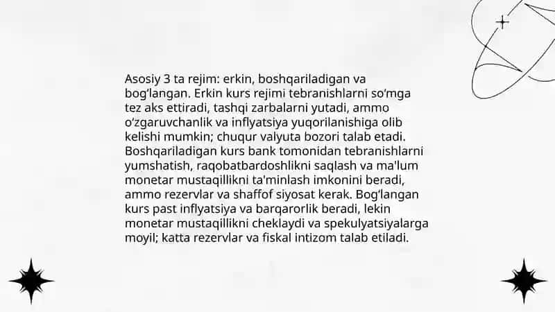 So‘mning barqarorligini mustahkamlash yo'nalishlari 4