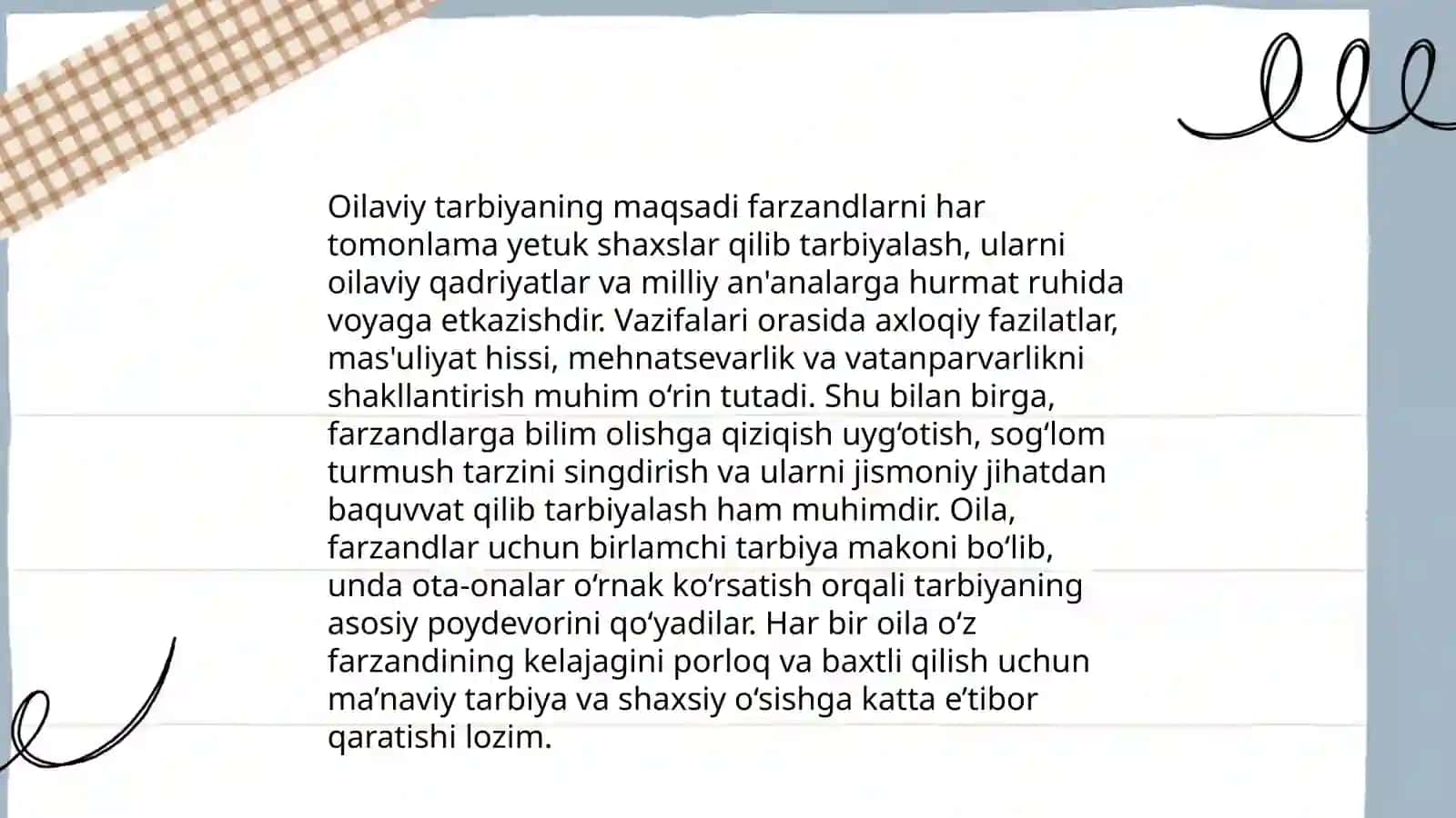Oila pedagogikasi 4