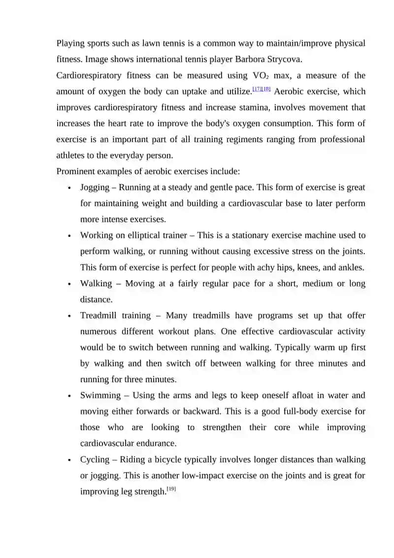 Physical Fitness 4