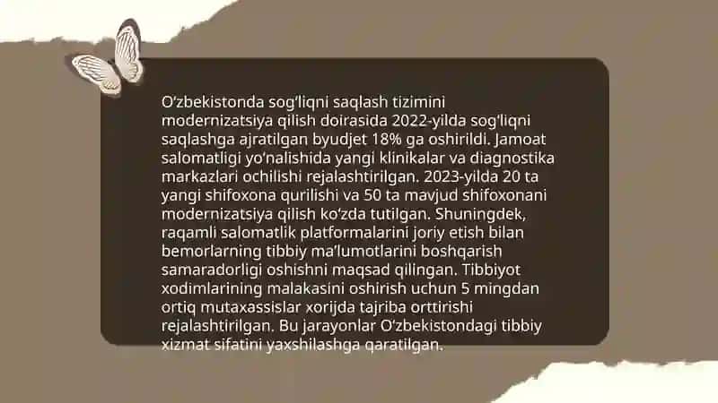 Oʻzbekiston Respublikasi ijtimoiy sohadagi islohatlar 4