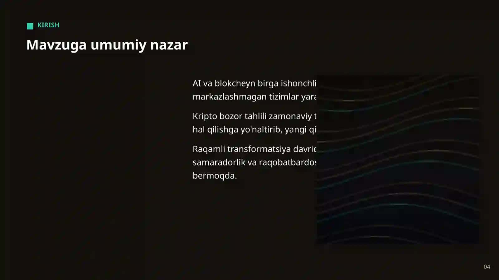 Kripto bozor tahlili 4