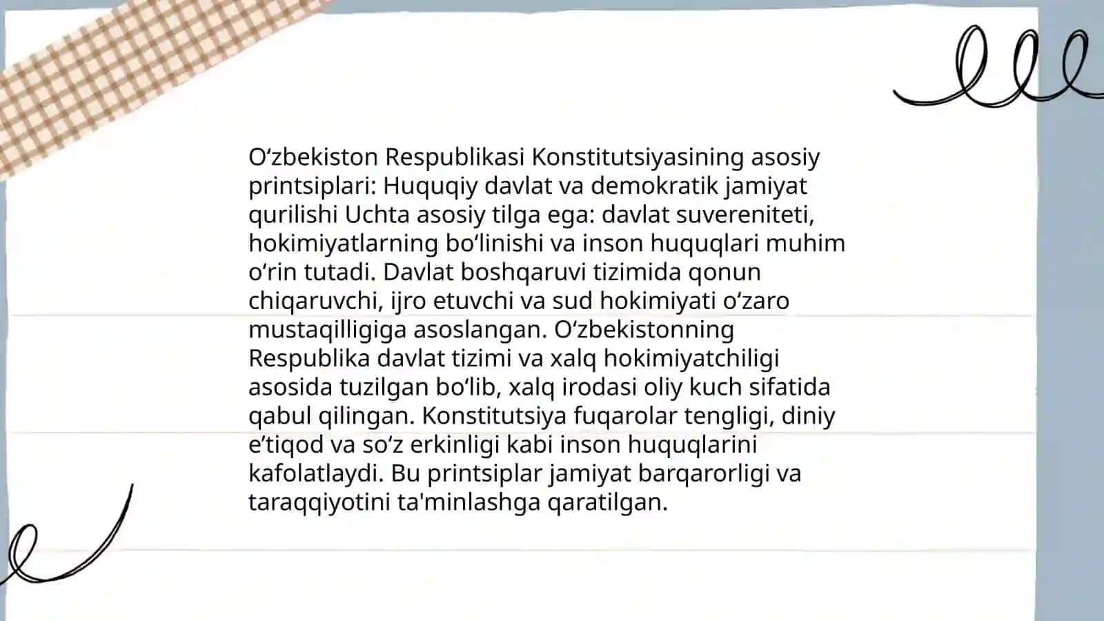 O'zbekiston Respublikasi Yangi Konstitutsiyasi 4