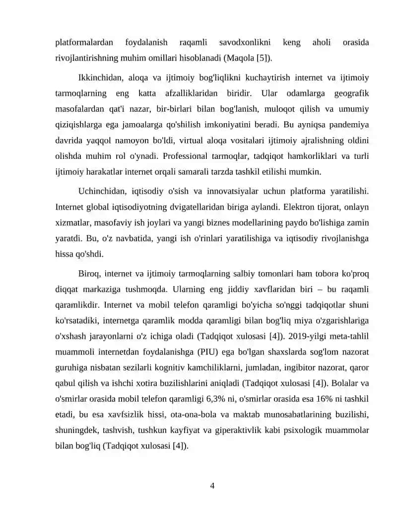 Internet va Ijtimoiy tarmoqlarni foyda va zarari 4