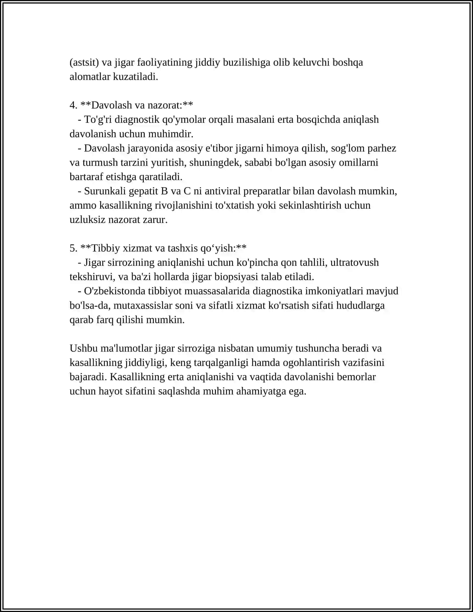 Jigar kasalliklari 4