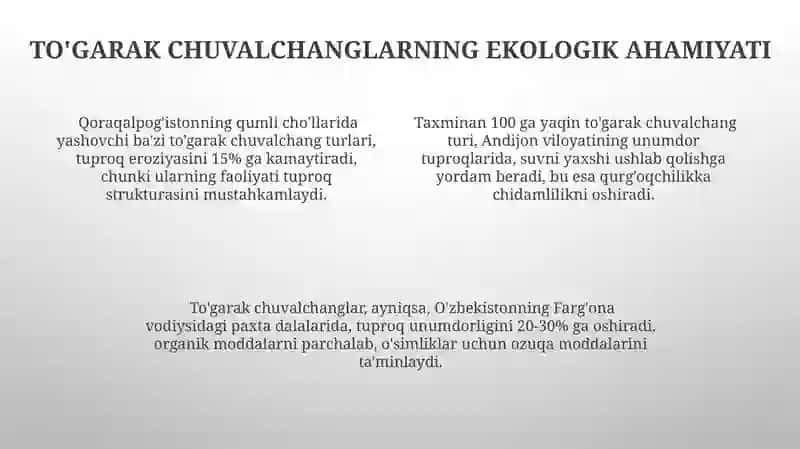 To'garak chuvalchanglar 4