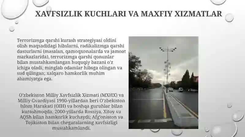 O'zbekistonning terrorizmga qarshi kurash tajribasi 4
