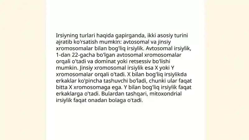Irsiy kqsalliklar 4