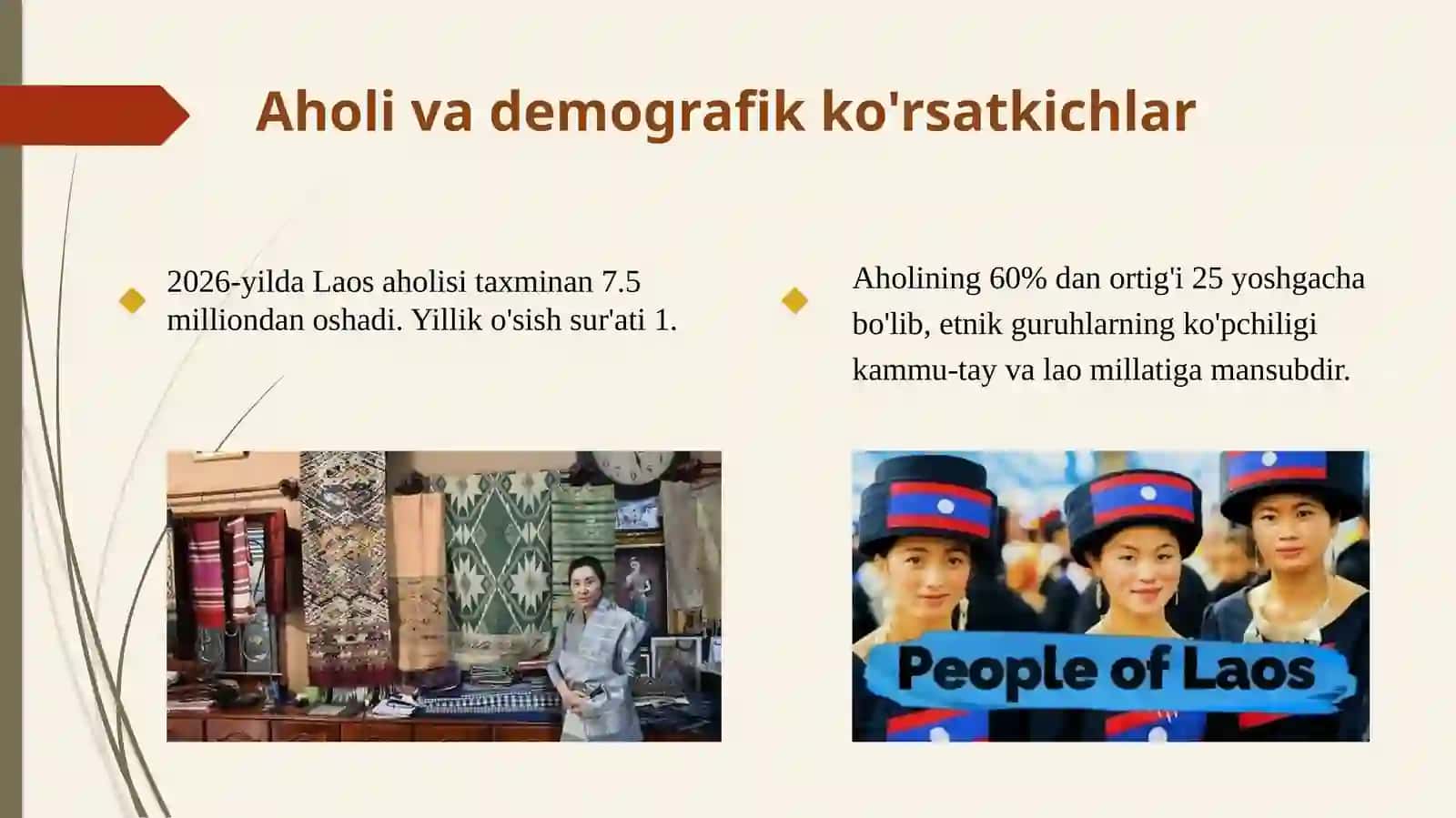 Laos davlati haqida umumiy ma'lumot 4