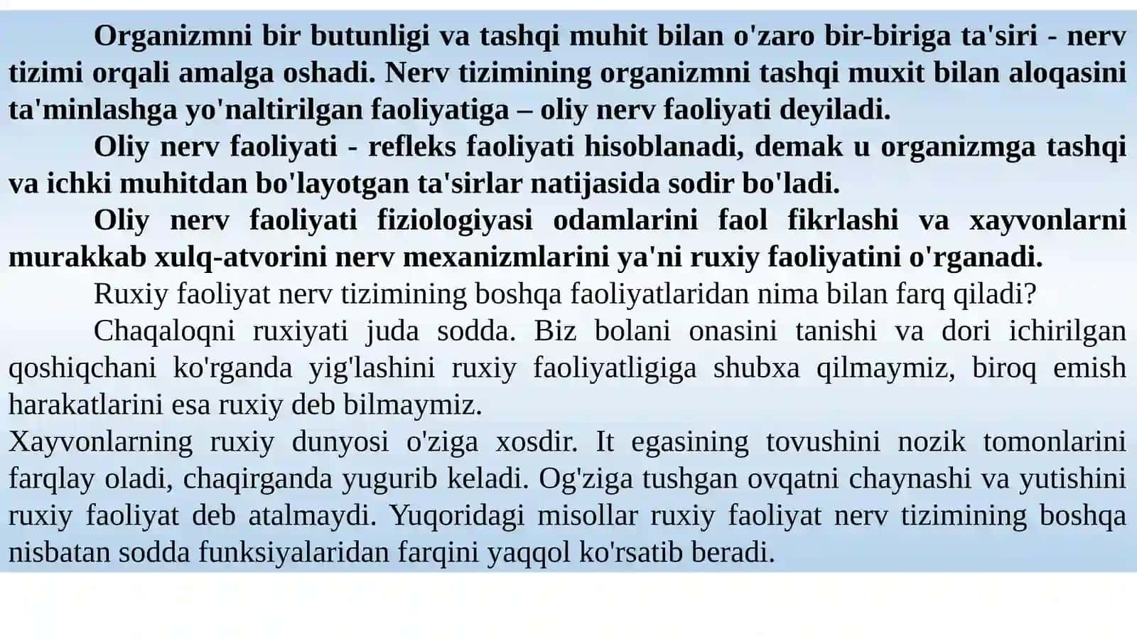 Oliy nerv faoliyatining yosh xususiyatlari 4